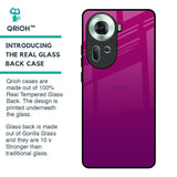Magenta Gradient Glass Case For Oppo Reno11 5G