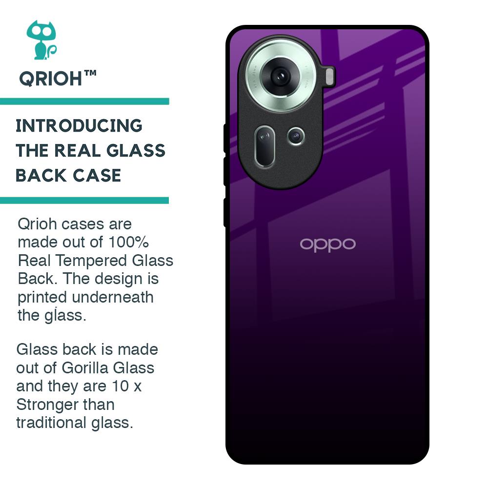 Harbor Royal Blue Glass Case For Oppo Reno11 5G