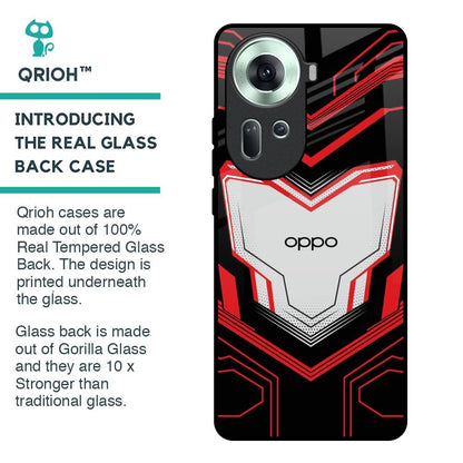 Quantum Suit Glass Case For Oppo Reno11 5G