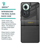 Grey Metallic Glass Case For Oppo Reno11 5G