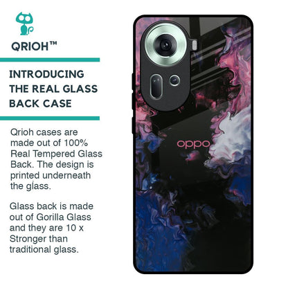 Smudge Brush Glass case for Oppo Reno11 5G