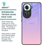 Lavender Gradient Glass Case for Oppo Reno11 5G