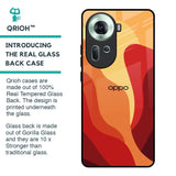 Magma Color Pattern Glass Case for Oppo Reno11 5G