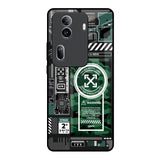 Green Camo Circuit Oppo Reno11 Pro 5G Glass Back Cover Online