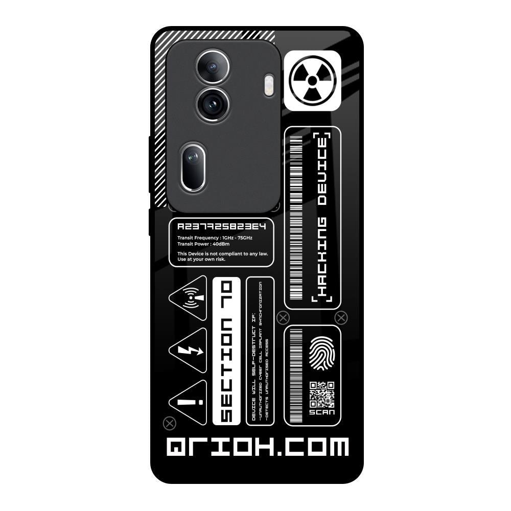 Futuristic Art Oppo Reno11 Pro 5G Glass Back Cover Online