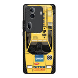 Yellow Racing Car Oppo Reno11 Pro 5G Glass Back Cover Online