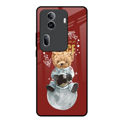 Astronaut Bear Oppo Reno11 Pro 5G Glass Back Cover Online