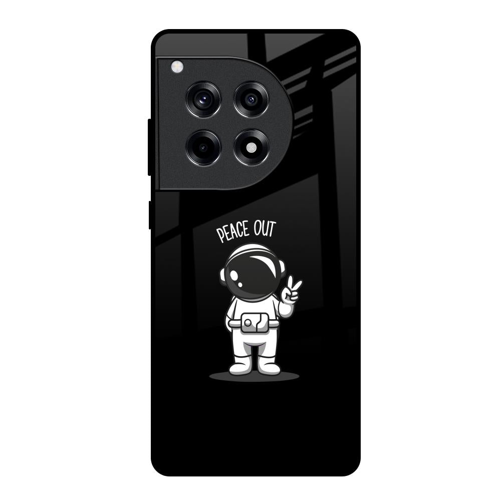 Peace Out Astro OnePlus 12R 5G Glass Back Cover Online