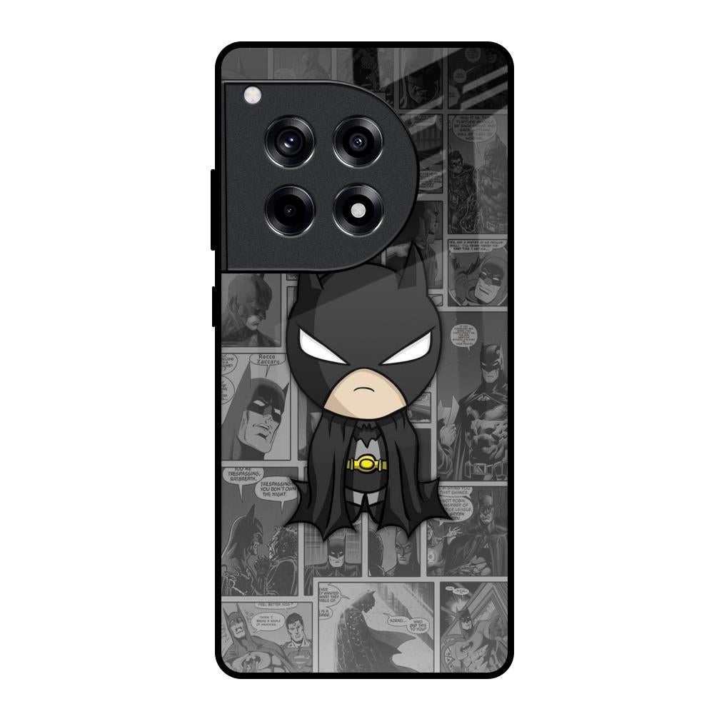 Cartoon Art OnePlus 12R 5G Glass Back Cover Online