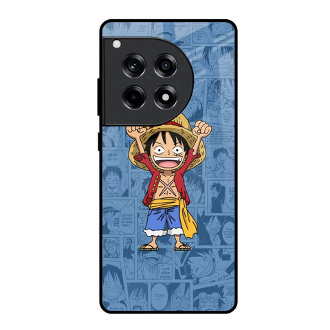 Chubby Anime OnePlus 12R 5G Glass Back Cover Online