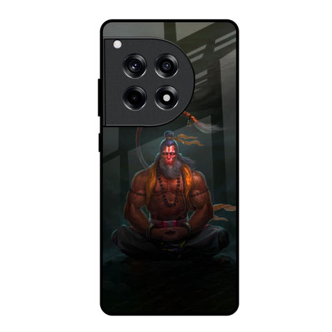 Lord Hanuman Animated OnePlus 12R 5G Glass Back Cover Online