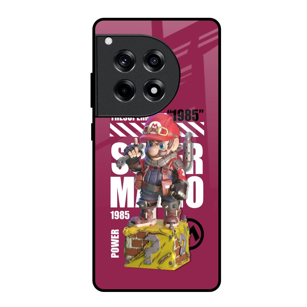 Gangster Hero OnePlus 12R 5G Glass Back Cover Online