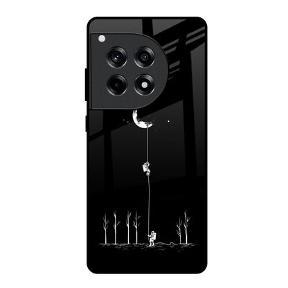 Catch the Moon OnePlus 12R 5G Glass Back Cover Online