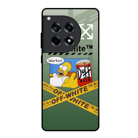 Duff Beer OnePlus 12R 5G Glass Back Cover Online