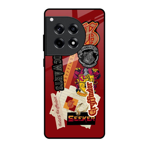 Gryffindor OnePlus 12R 5G Glass Back Cover Online
