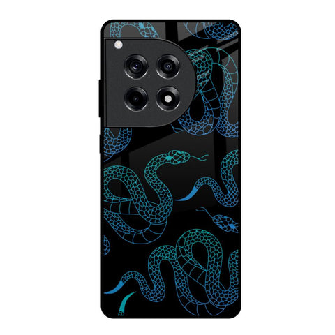 Serpentine OnePlus 12R 5G Glass Back Cover Online