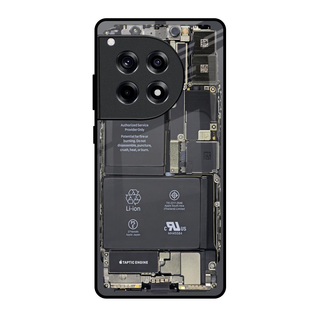 Skeleton Inside OnePlus 12R 5G Glass Back Cover Online