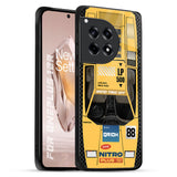 Yellow Racing Car OnePlus 12R 5G Glass Back Cover Online