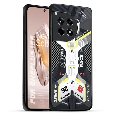 Car Enthusiast OnePlus 12R 5G Glass Back Cover Online