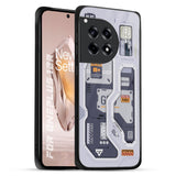 Tech Savvy OnePlus 12R 5G Glass Back Cover Online