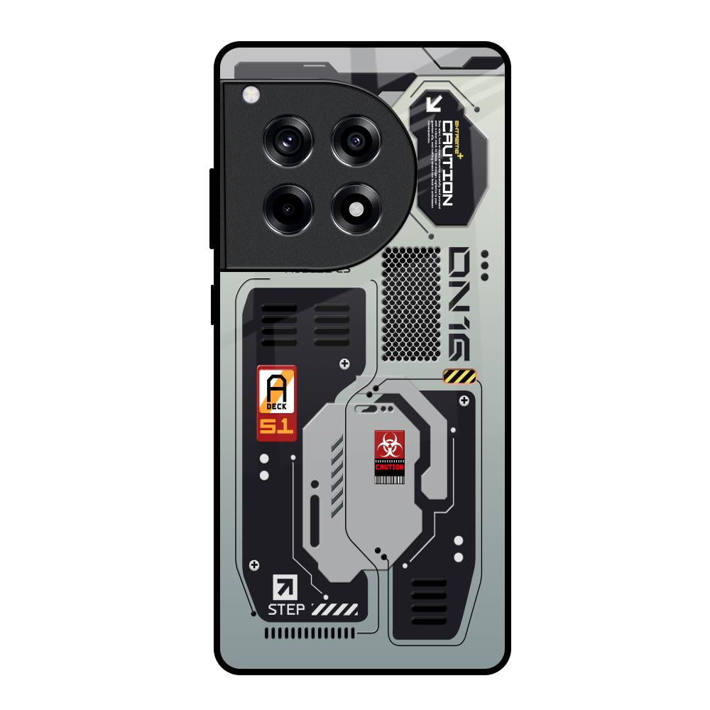 Techno Vibes OnePlus 12R 5G Glass Back Cover Online
