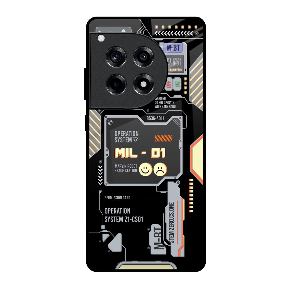 Exposed Parts OnePlus 12R 5G Glass Back Cover Online