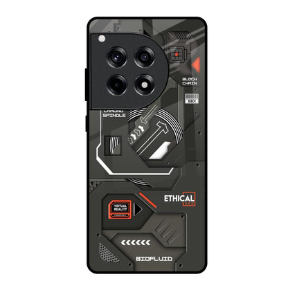 Tech Aesthetics OnePlus 12R 5G Glass Back Cover Online