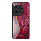 Crimson Ruby OnePlus 12R 5G Glass Back Cover Online