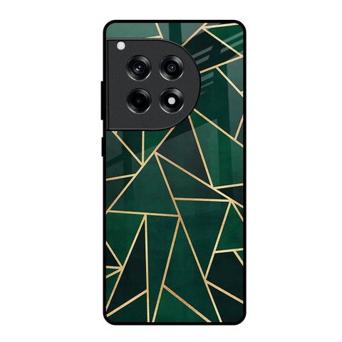 Abstract Green OnePlus 12R 5G Glass Back Cover Online
