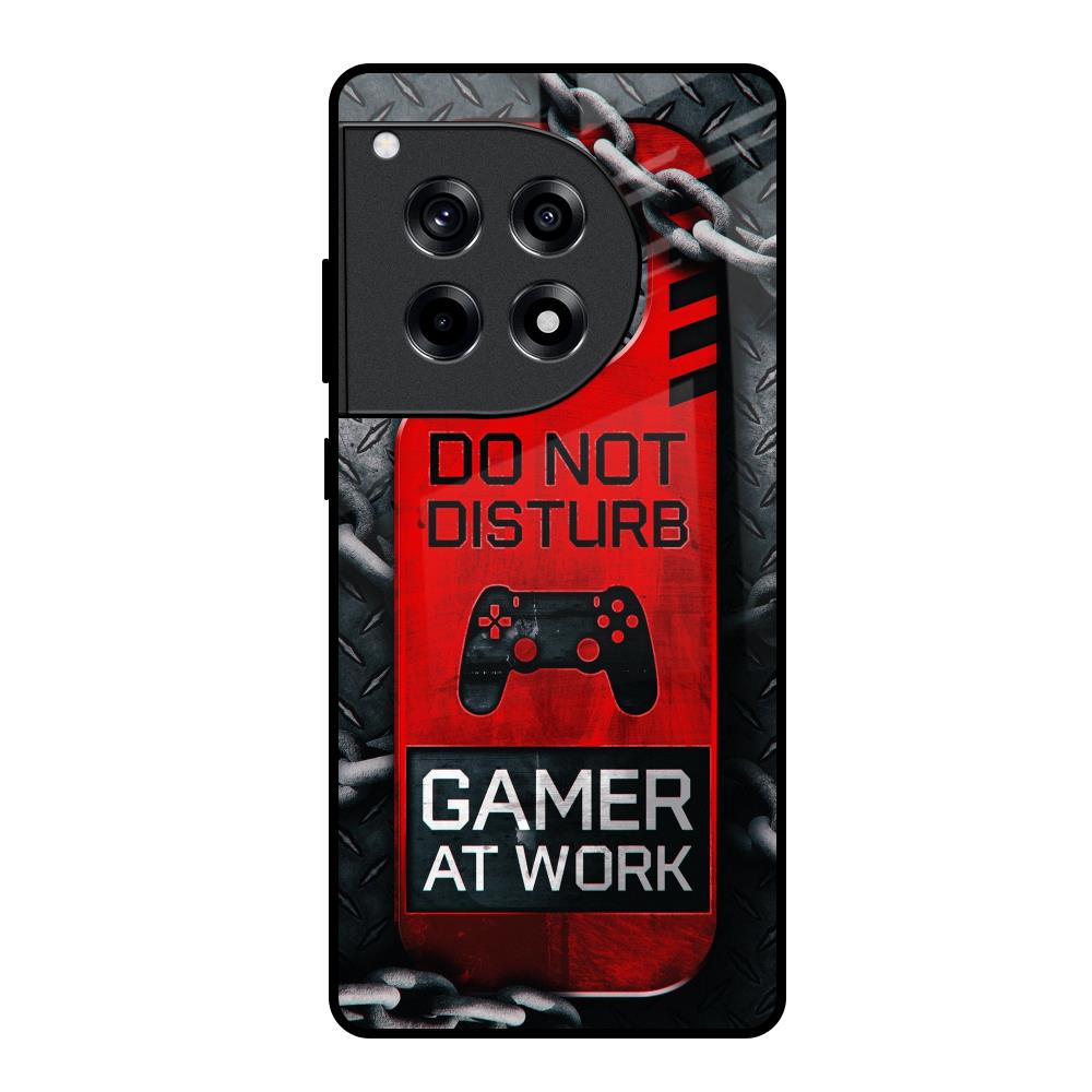 Do No Disturb OnePlus 12R 5G Glass Back Cover Online
