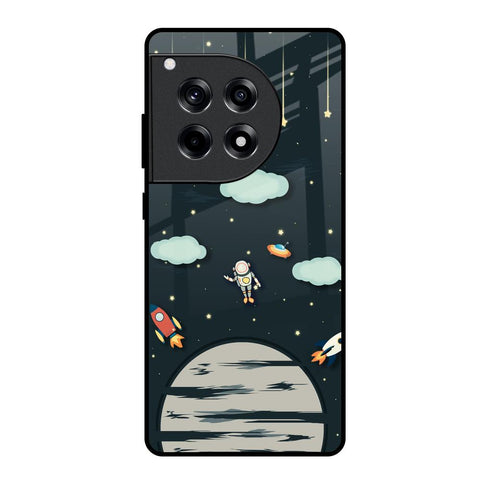 Astronaut Dream OnePlus 12R 5G Glass Back Cover Online