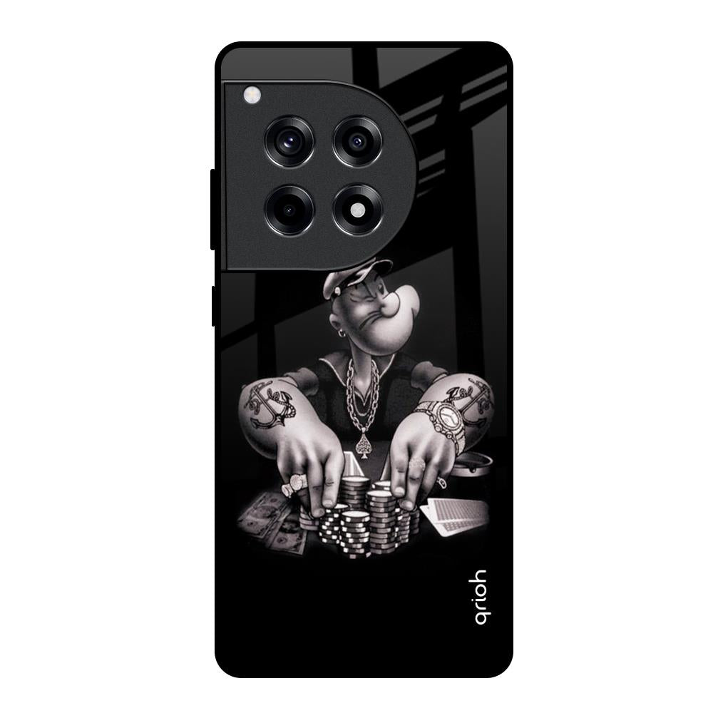 Gambling Problem OnePlus 12R 5G Glass Back Cover Online