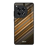 Diagonal Slash Pattern OnePlus 12R 5G Glass Back Cover Online