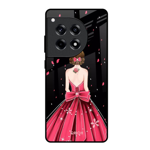 Fashion Princess OnePlus 12R 5G Glass Back Cover Online