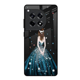Queen Of Fashion OnePlus 12R 5G Glass Back Cover Online