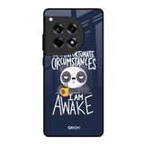 Struggling Panda OnePlus 12R 5G Glass Back Cover Online
