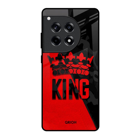 I Am A King OnePlus 12R 5G Glass Back Cover Online
