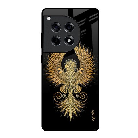 Mythical Phoenix Art OnePlus 12R 5G Glass Back Cover Online