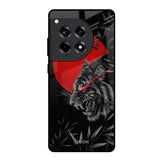 Red Moon Tiger OnePlus 12R 5G Glass Back Cover Online