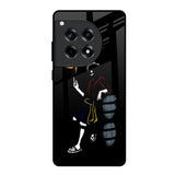 Luffy Line Art OnePlus 12R 5G Glass Back Cover Online
