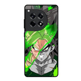 Anime Green Splash OnePlus 12R 5G Glass Back Cover Online