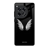 White Angel Wings OnePlus 12R 5G Glass Back Cover Online