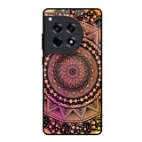 Floral Mandala OnePlus 12R 5G Glass Back Cover Online