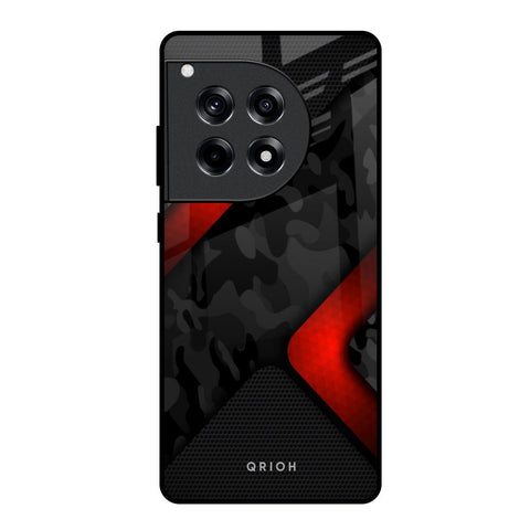 Modern Camo Abstract OnePlus 12R 5G Glass Back Cover Online