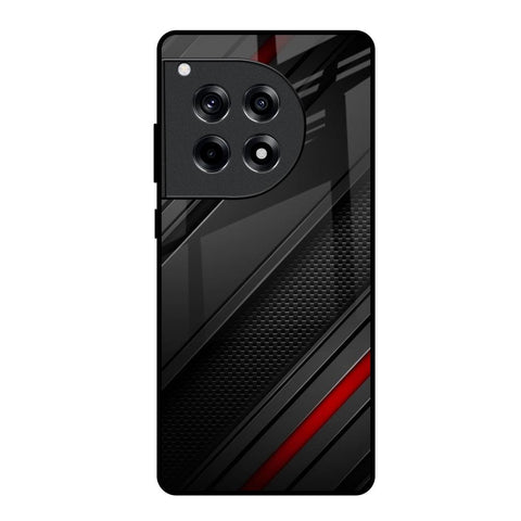 Modern Abstract OnePlus 12R 5G Glass Back Cover Online
