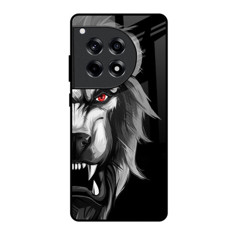 Wild Lion OnePlus 12R 5G Glass Back Cover Online