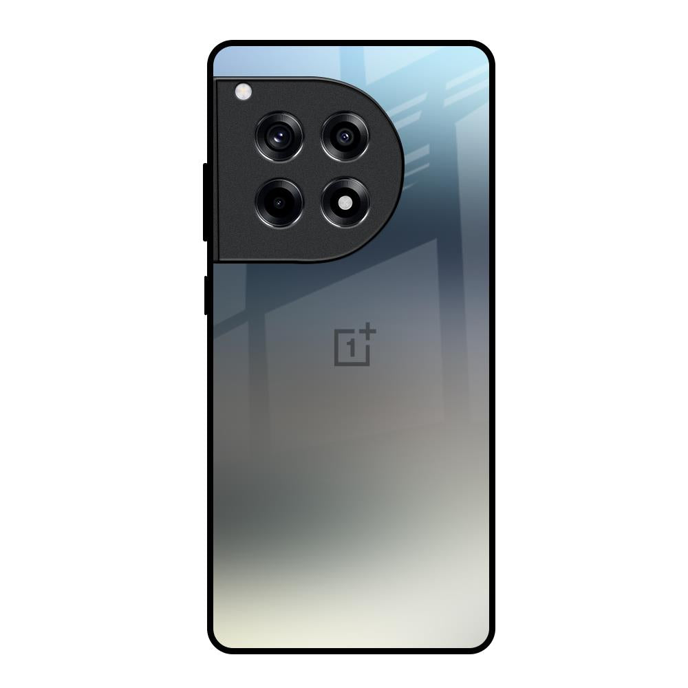 Tricolor Ombre OnePlus 12R 5G Glass Back Cover Online