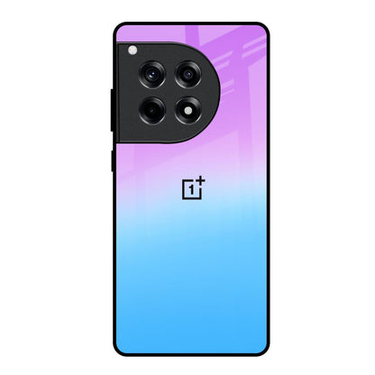 Unicorn Pattern OnePlus 12R 5G Glass Back Cover Online