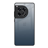 Smokey Grey Color OnePlus 12R 5G Glass Back Cover Online