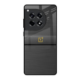 Grey Metallic Glass OnePlus 12R 5G Glass Back Cover Online